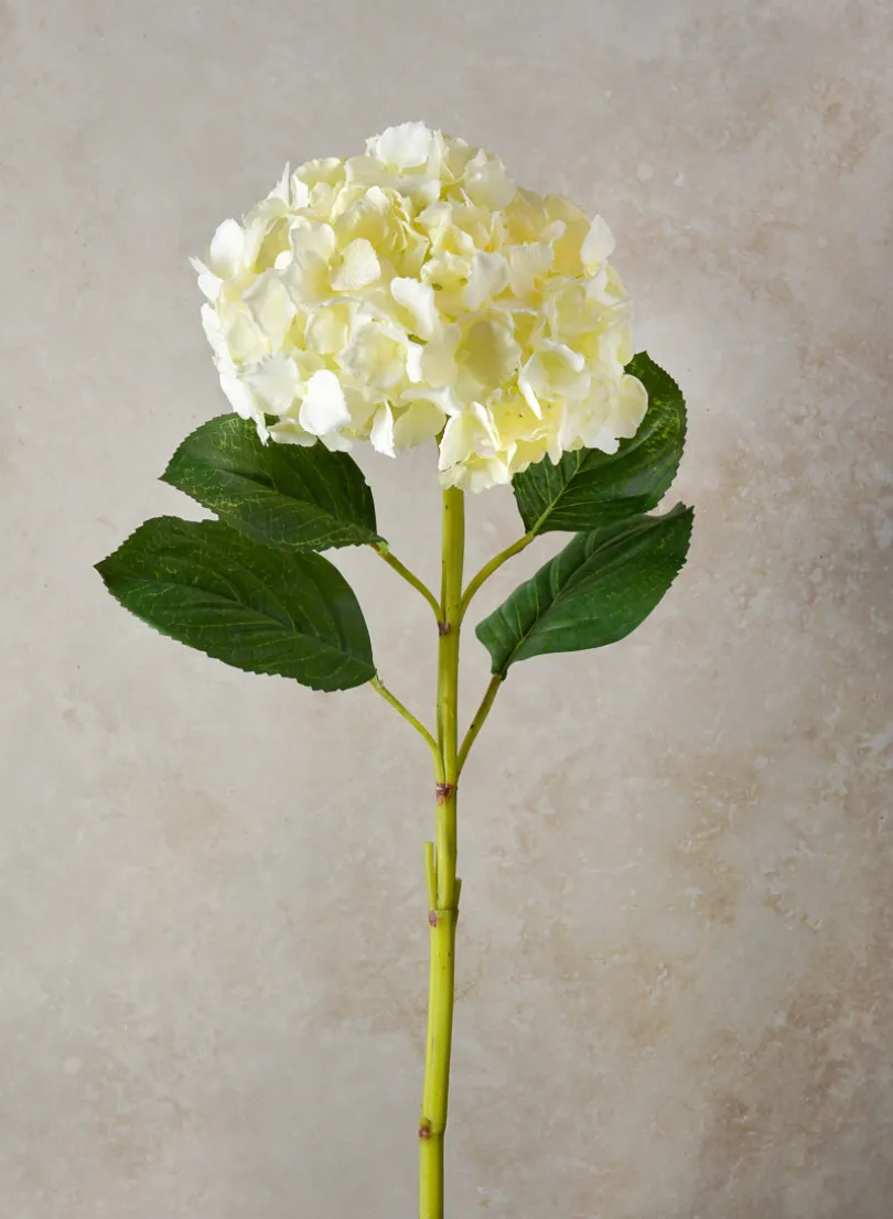 34in Long White Hydrangea