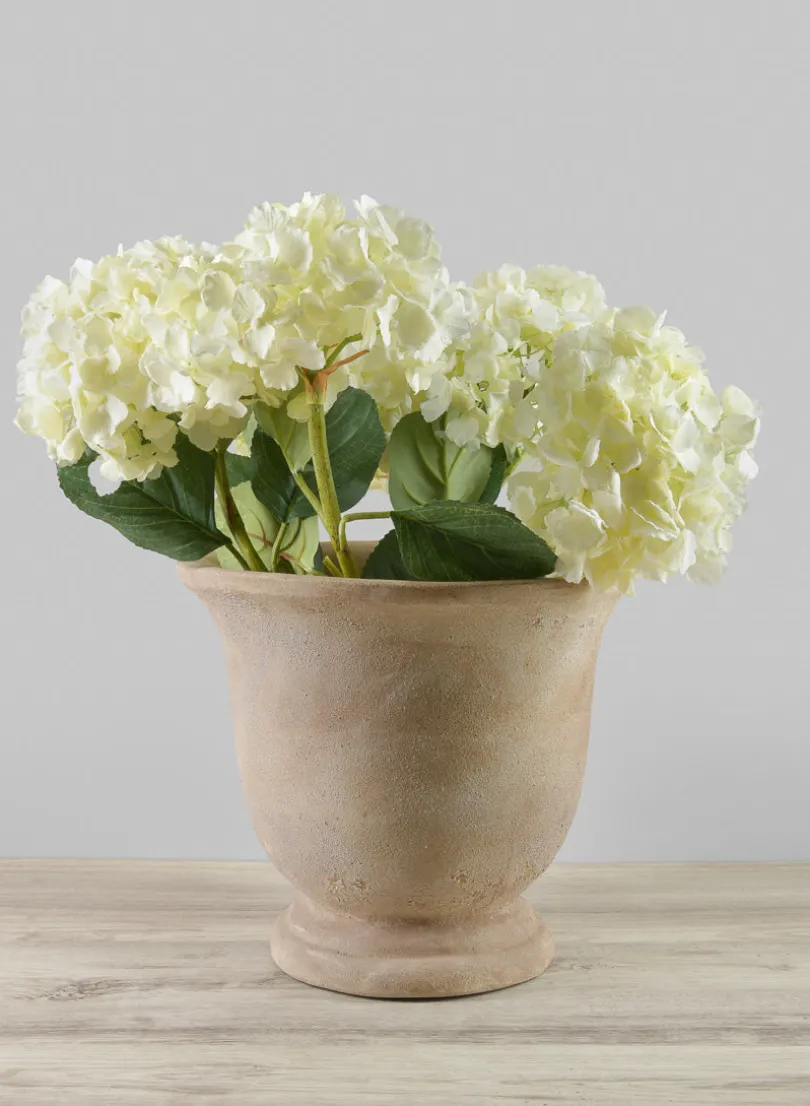 34in Long White Hydrangea