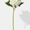 31in Long White Hydrangea Spray, Case of 6