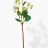 25in Long White Hydrangea Spray, Case of 12