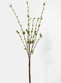 39in Long White Thunberg Spirea Spray, Case of 12