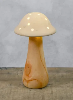 8.25in Long Woody's Mushroom With LED Light