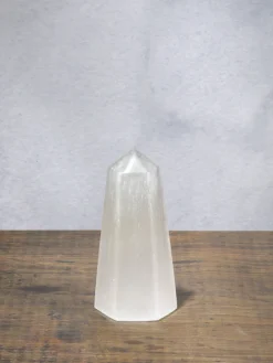 6in Moroccan Selenite Obelisk