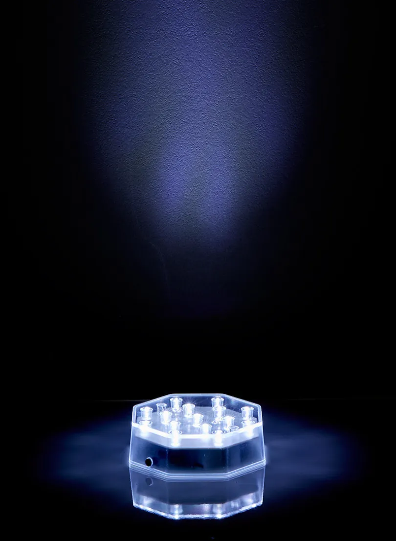 4in Octagon White Light Base