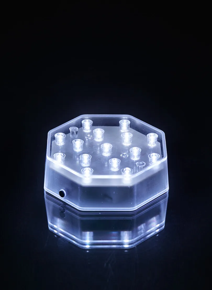 4in Octagon White Light Base
