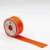 1 1/2in Pumpkin Swiss Satin