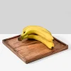 10.5in Square Lambok Wood tray