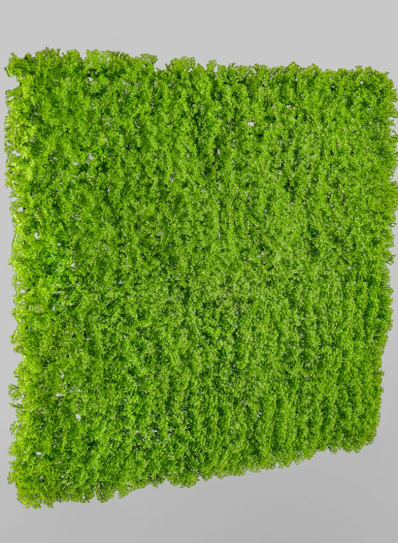 20in Square UV-Resistant Realistic Evergreen Moss Mat (Indoor/Outdoor)