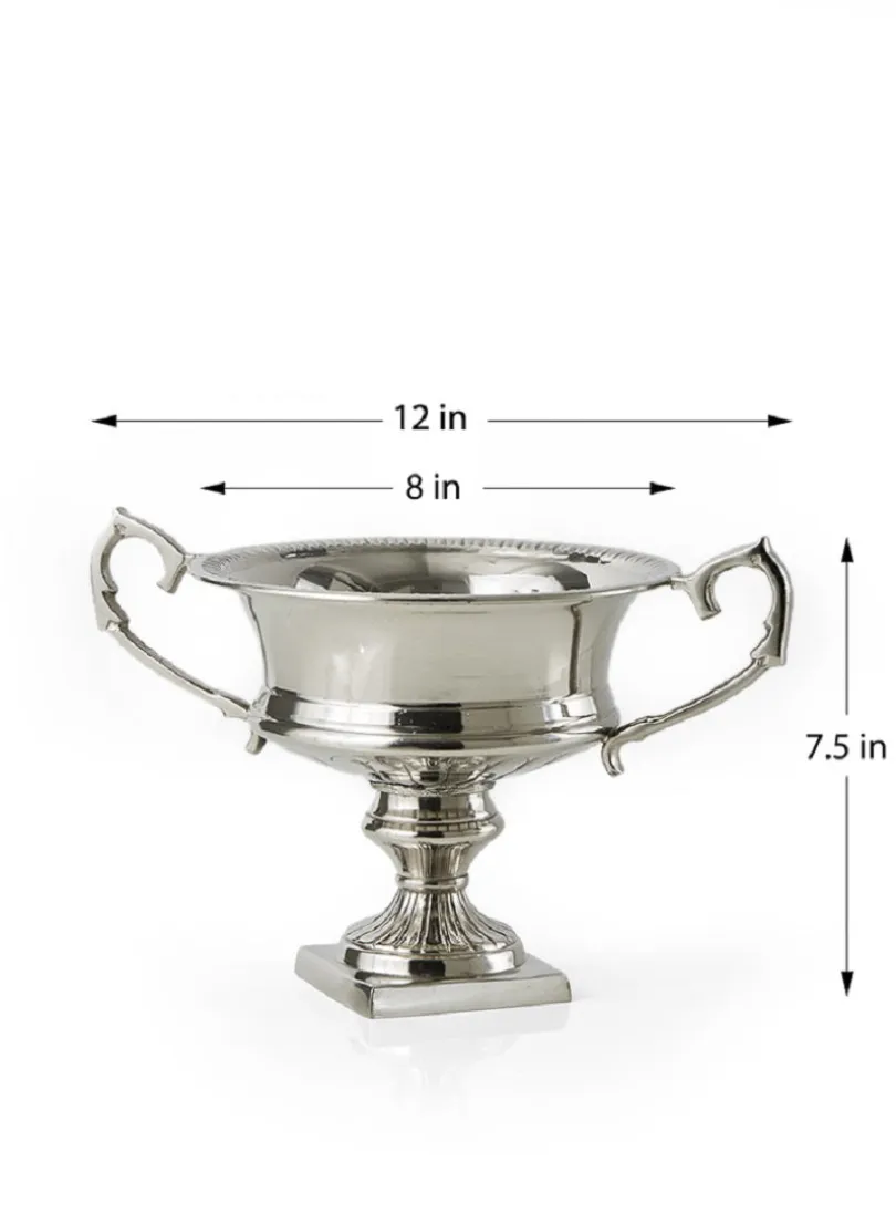 7.5in Tall Aluminum Flower Urn
