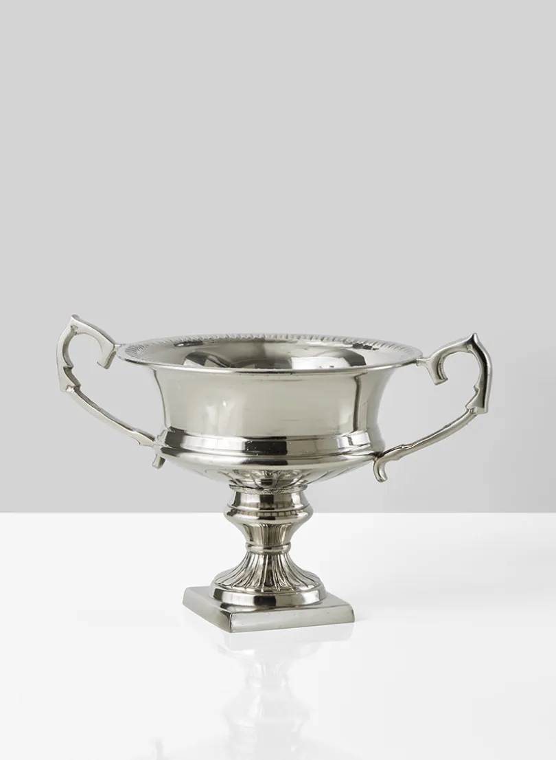 7.5in Tall Aluminum Flower Urn