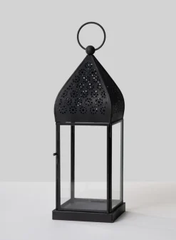 10in Tall Ardeshir Black Lantern