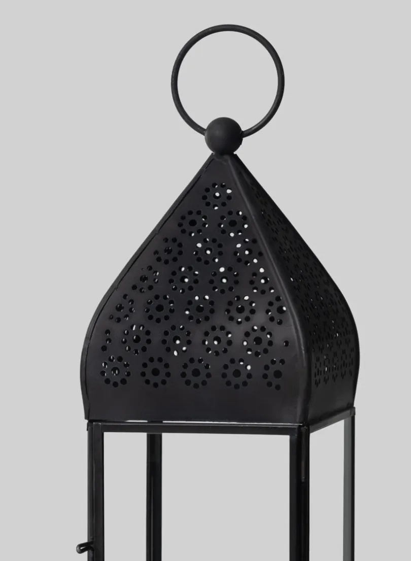 10in Tall Ardeshir Black Lantern