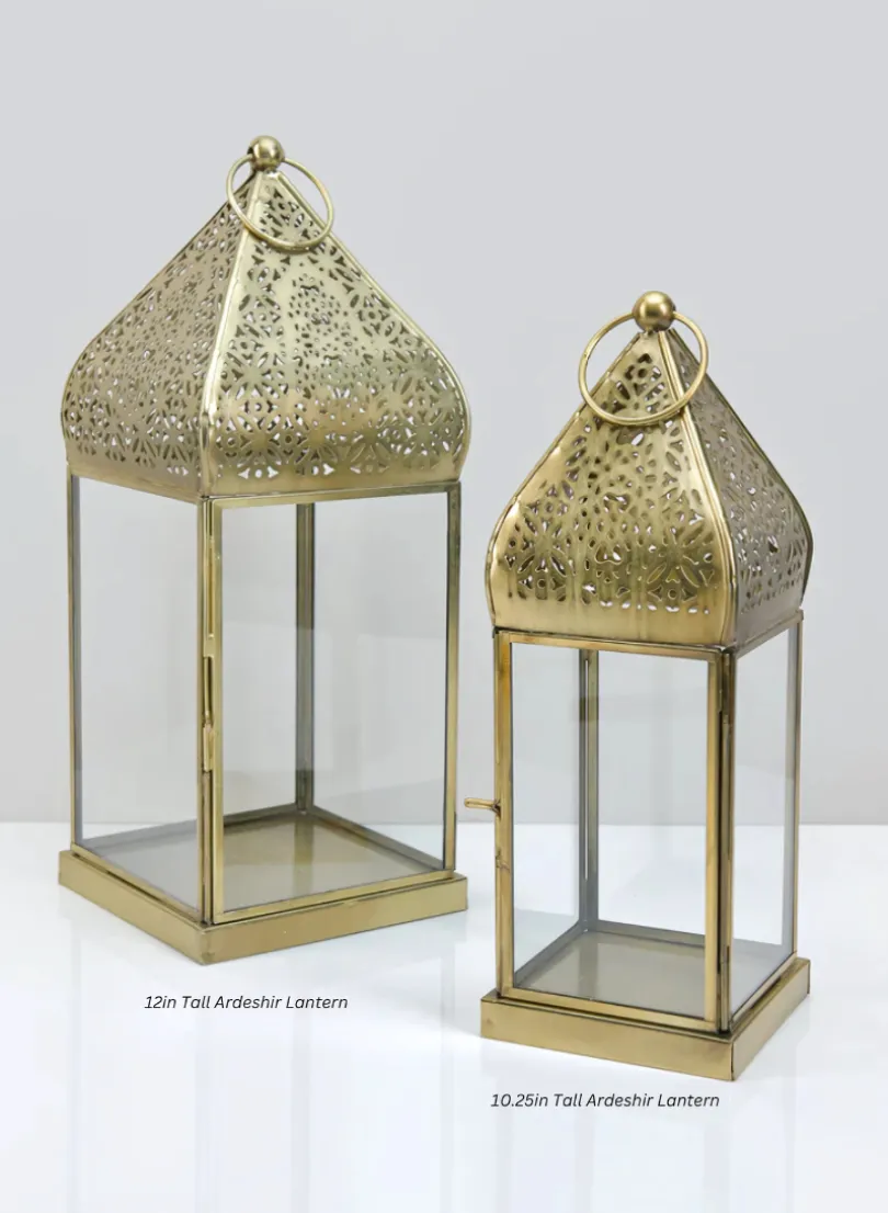 12in Tall Ardeshir Lantern