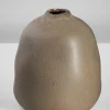 7.5in Tall Atelier Nature Tan Ceramic Vase