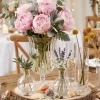 4in Tall Ball Glass Bud Vase