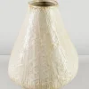10in Tall Bashira Ethnic Ceramic Vase