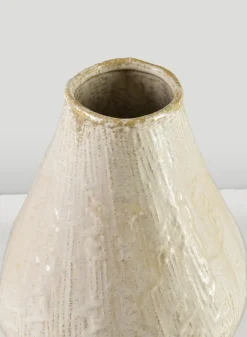 10in Tall Bashira Ethnic Ceramic Vase