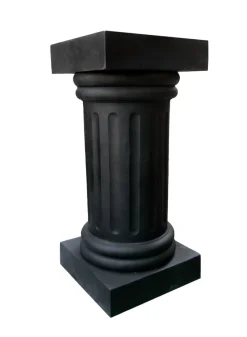 28in Tall Black Pedestal