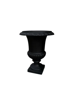 18in Tall Black Urn