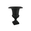 24in Tall Black Urn