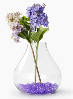 12in Tall Boheme Glass Terrarium Vase