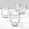 5in Tall Campana Glass Candleholder, Large, Set of 4