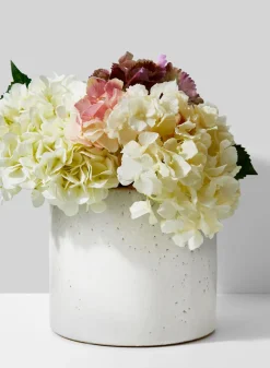 6.5in Tall Ceramic Round Cachepot