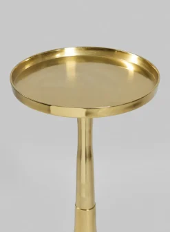 24in Tall Chateau Gold Metal Pedestal Holder