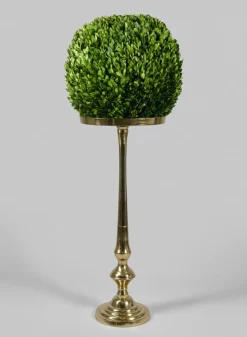 29in Tall Chateau Gold Pedestal Holder