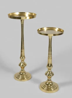 29in Tall Chateau Gold Pedestal Holder