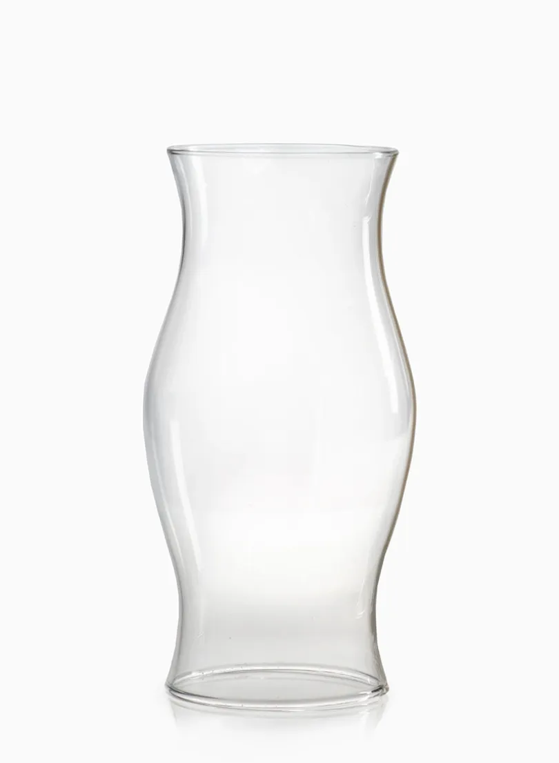12in Tall Glass Hurricane