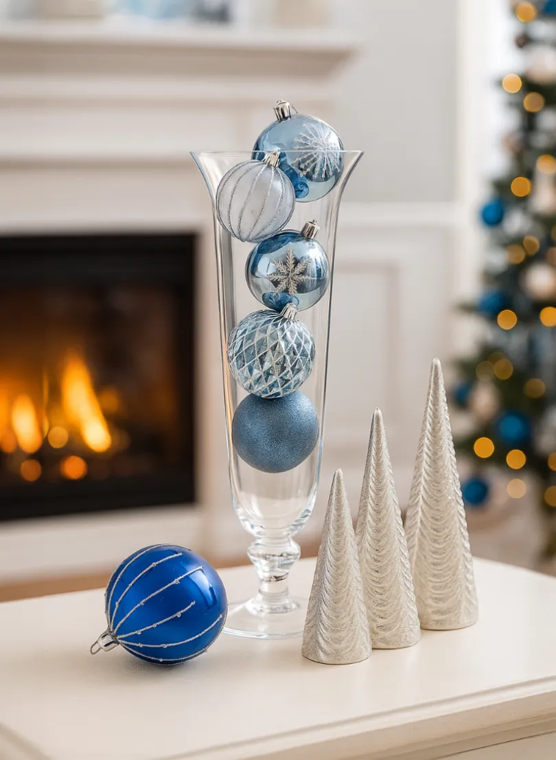 19in Tall Glass Urn