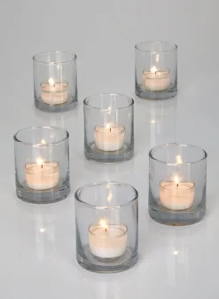 3in Tall Glass Votive Holder, Set of 6