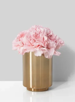4.25in Tall Gold Iron Vase