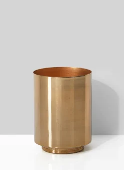 4.25in Tall Gold Iron Vase