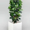 19.5in Tall Millennium Pearl Cube Planter