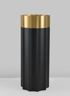 12in Tall Narita Stainless Steel Vase