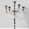 14in Tall Nickel Candelabra