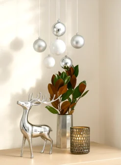 25.5in Tall Nickel Reindeer