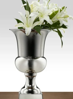 15.5in Tall Nickel Urn