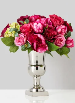 10.75in Tall Nickel Urn
