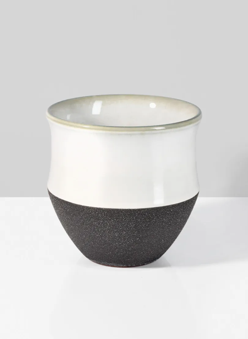 5.25in Tall NY Black & White Cookie Planter