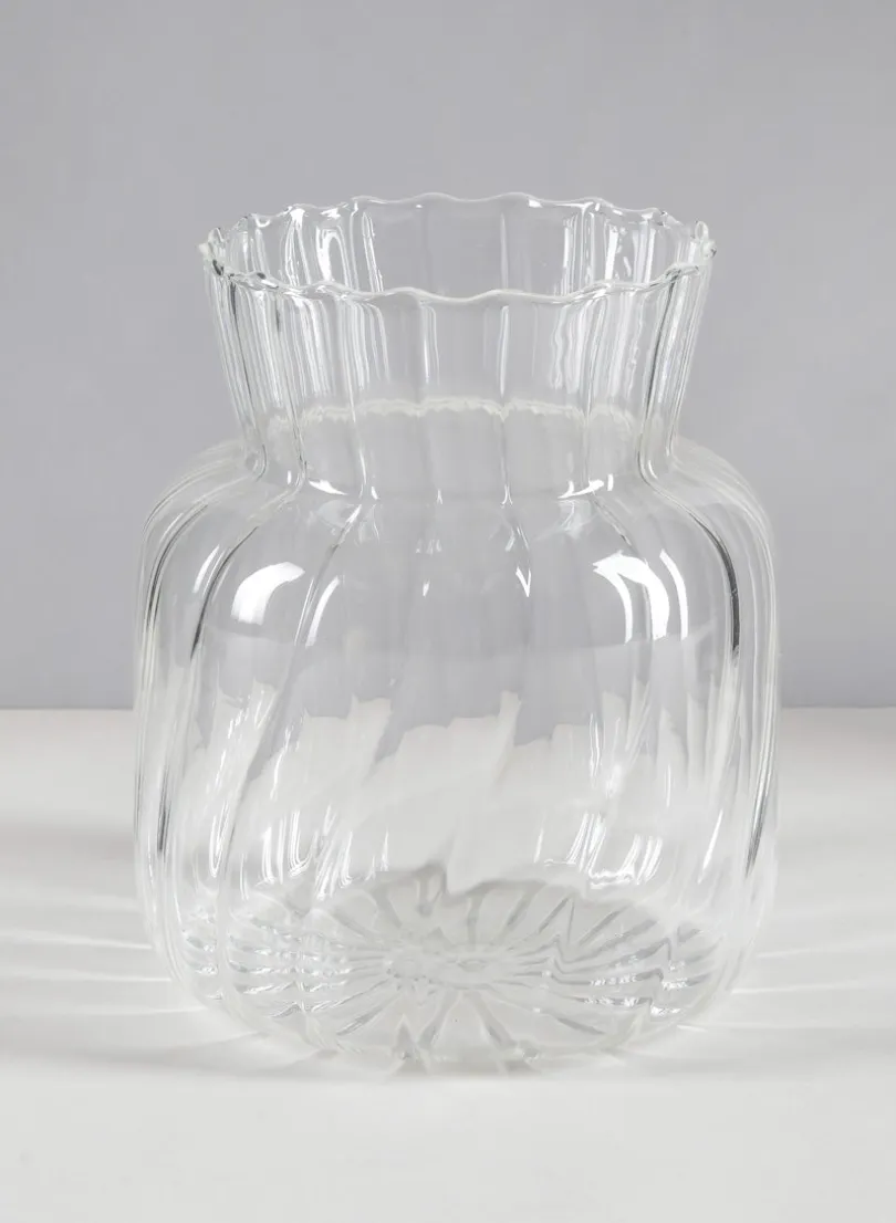5.5in Tall Opla Jar Glass Vase