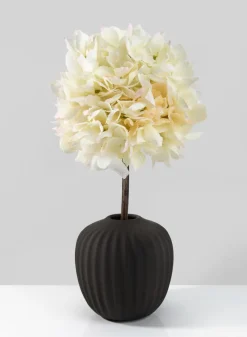 5.5in Tall Oslo Chocolate Deco Vase