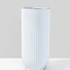 11.5in Tall Oslo White Vase, Large