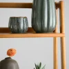 3.25in Tall Sand White Freya Ceramic Cachepot, Set of 4
