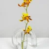 4.5in Tall Serpent Bud Glass Vase