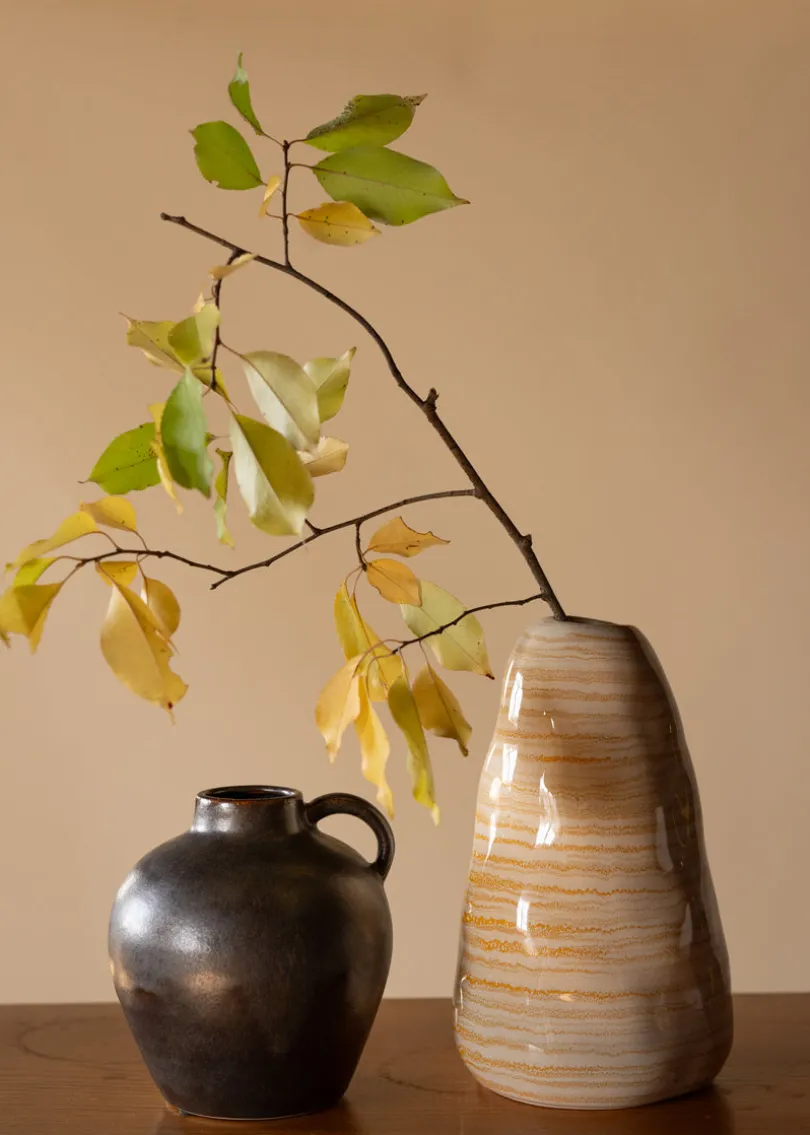 7.5in Tall Seto Artisan Ceramic Vase