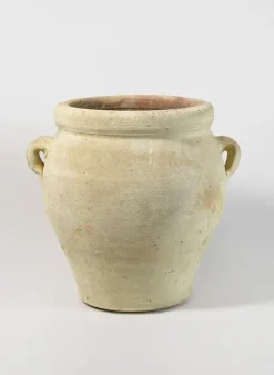 12.25in Tall Tunisian Handmade Hydria Jar with Handles Pot