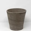 7.75in Tall Vaso Cono Duo Graphite